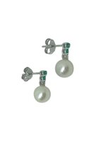 Orecchini Mikiko Donna in Oro bianco Perla MO1544O4FABI070 - MO1544O4FABI070